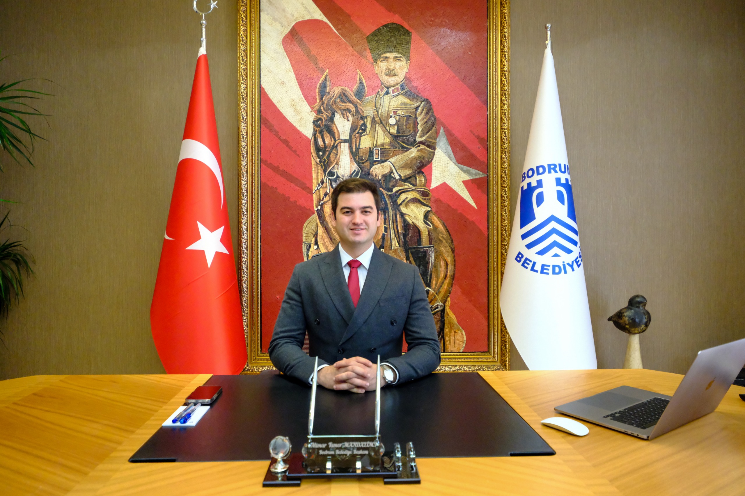 Bodrum Belediye Başkanı Tamer Mandalinci, 10 Ocak Çalışan Gazeteciler Günü