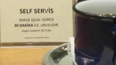Artan maliyetler nedeniyle bazı kafeler, sipariş zorunluluğunun yanı sıra masa