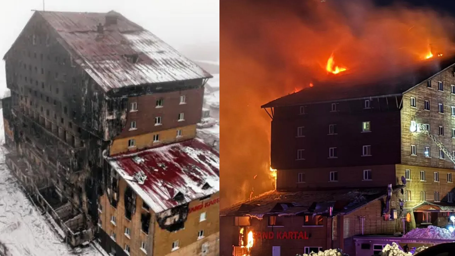 Bolu Kartalkaya’da bulunan Grand Kartal Otel’de 21 Ocak Cumartesi gecesi