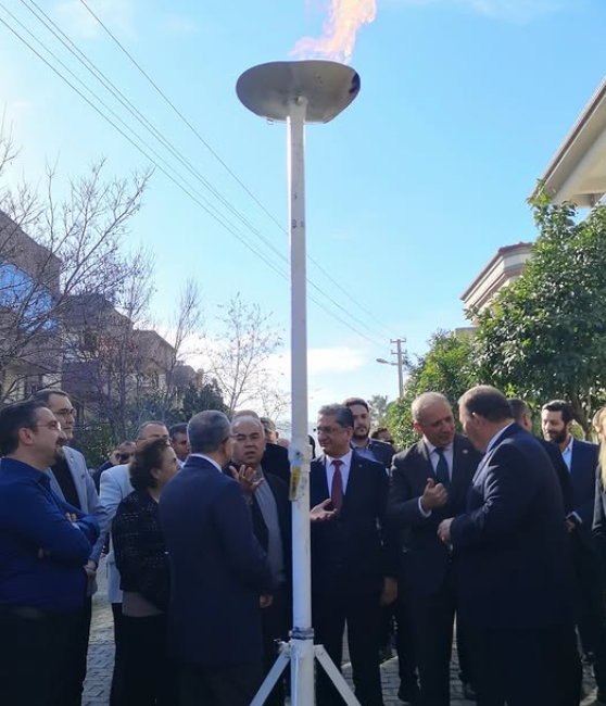 Milas’ta Doğalgaz Heyecanı! Milas, doğalgazla buluştu! Törende ilk meşale yakıldı ve ilk doğalgazlı