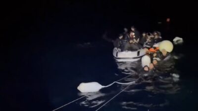 20 Ocak 2025 tarihinde akşam saatlerinde İzmir'in Seferihisar ilçesi açıklarında 