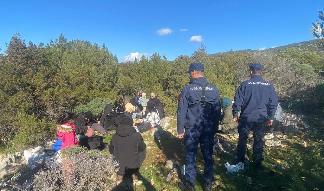 Bodrum’da 14 Düzensiz Göçmen Yakalandı Muğla’nın Bodrum ilçesinde Sahil Güvenlik ve Emniyet ekiplerinin ortak çalışmasıyla