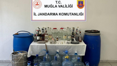 Muğla’da düzenlenen sahte alkol operasyonunda 4 şüpheli yakalandı. Operasyonda etil