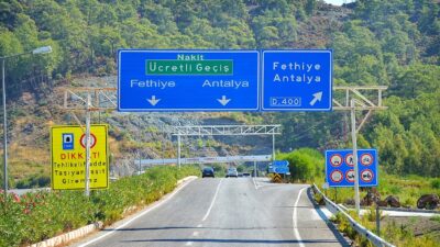 Muğla’da Fethiye ve Dalaman ilçelerini birbirine bağlayan Göcek Tüneli’nde, 2024