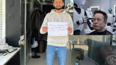 Robotlar saç kesebilir ama sohbetimizi çalamaz! diyen Bodrum’un neşeli kuaförü