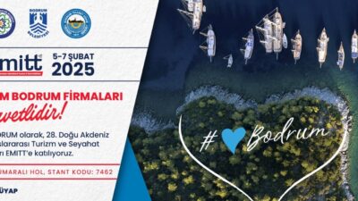 Bodrum, 5-7 Şubat 2025 tarihleri arasında İstanbul’da düzenlenecek EMITT Turizm