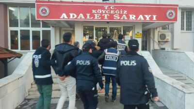 Muğla’nın Köyceğiz ilçesinde gasp ihbarı üzerine başlatılan operasyonda 4 kişi