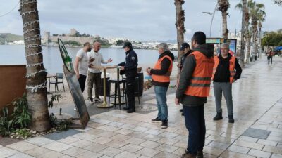 AFAD Bodrum Gönüllüleri, ilçe genelinde tsunami, volkanik patlamalar ve depreme