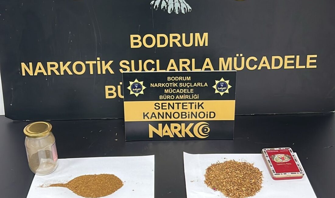 Bodrum’da Narkotik Operasyon Narkotik operasyonda, çeşitli uyuşturucu maddeler ve suçtan elde edildiği değerlendirilen