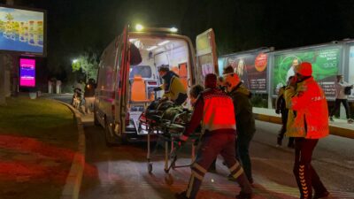 Bodrum’da alkollü olabileceği öne sürülen motosiklet sürücüsü kaza yaptı