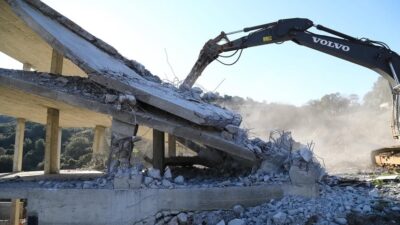 Bodrum’un Gürece Mahallesi’nde 3. derece doğal sit alanında bulunan kaçak