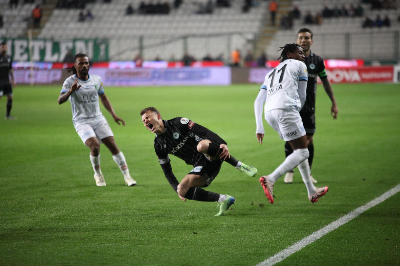 Trendyol Süper Lig 22. hafta mücadelesinde Sipay Bodrum FK, deplasmanda