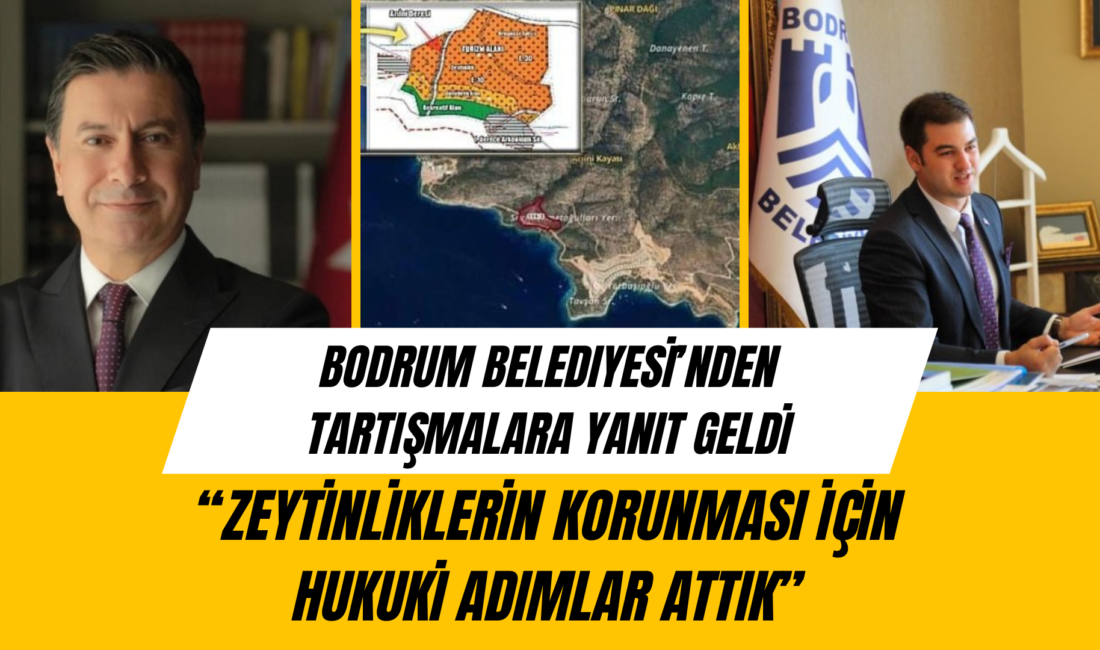 Zeytinliklerin Korunması İçin Hukuki Adımlar Attık Muğla’nın Bodrum ilçesinde 102 dönümlük zeytinlik alanın turizm bölgesine çevrilmesiyle