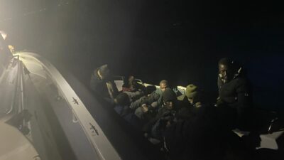 Muğla'nın Bodrum ilçesi açıklarında Sahil Güvenlik ekipleri tarafından yapılan operasyonda,