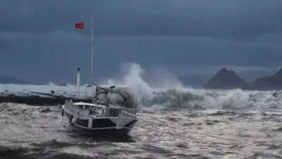 Bodrum-Marmaris hattında fırtına alarmı! Meteorolojiye göre, 3 Mart akşamı başlayacak