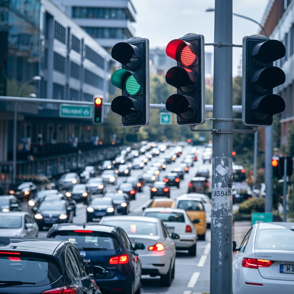 Son dönemde şehir genelinde yaygınlaştırılan akıllı trafik ışıkları, sürücülerden tepki
