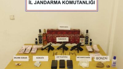 Muğla’nın Bodrum ilçesine bağlı Turgutreis Mahallesi’nde, İl Jandarma Komutanlığı ekipleri
