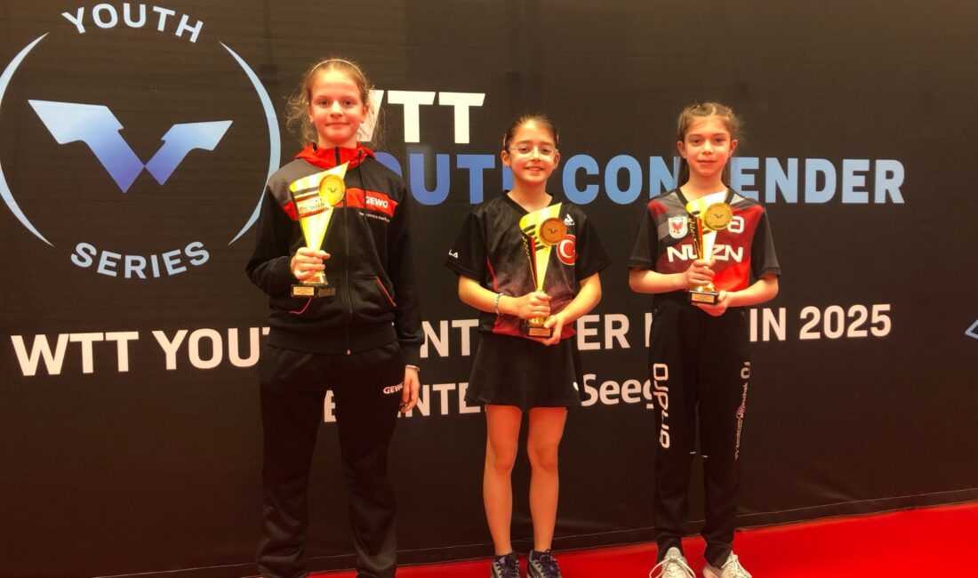 Muğla Büyükşehir Belediyesi Spor Kulübü’nün başarılı masa tenisi sporcusu Aybige