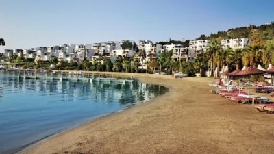 Bodrum’un Bitez Mahallesi’nde MUÇEV Turizm Ticaret Ltd. Şti.'ye verilen kıyı