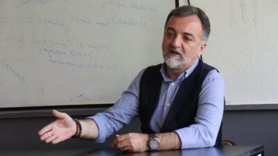 Muğla Gazeteciler Cemiyeti Başkanı Süleyman Akbulut, Muğla Sıtkı Koçman Üniversitesi