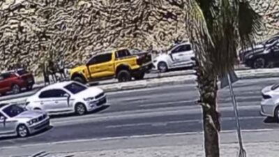 Motosiklet Sürücüsü Yayaya Çarptı 