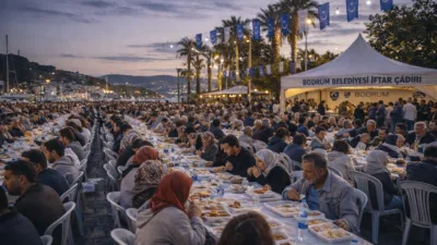 Ramazan ayının başlamasıyla birlikte Bodrum Belediyesi ilçenin dört bir yanında