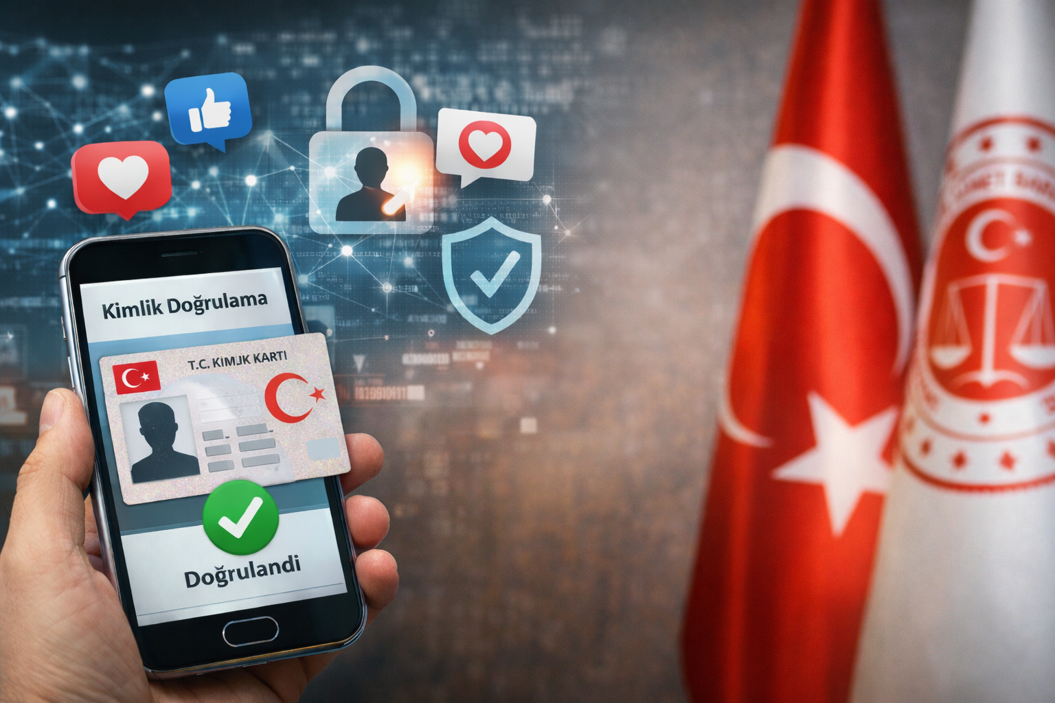 Bakan Yılmaz Gürlek sosyal medyada kimlik doğrulama sistemine geçileceğini açıkladı.