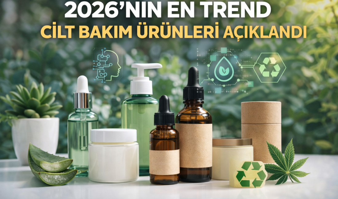 Güzellikte Yeni Dönem 2026 yılıyla birlikte cilt bakımında doğal içerikler ve sürdürülebilir kozmetik