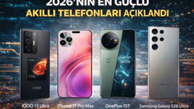 2026 yılına damga vuran en güçlü akıllı telefonlar listesi yayımlandı.