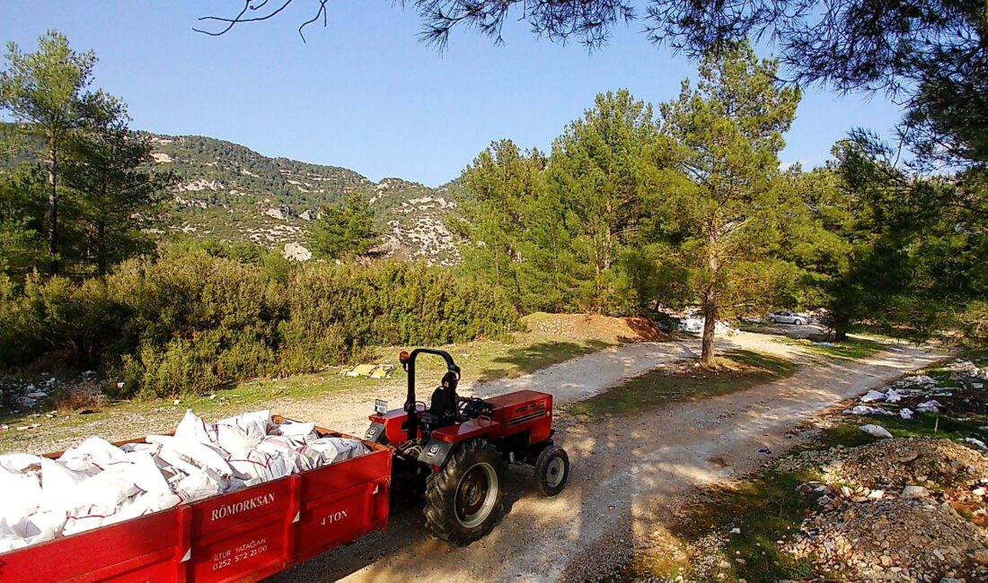 Fotokapandan Kaçamadılar Muğla Büyükşehir Belediyesi çevreyi, doğayı korumak, izinsiz çöp, moloz, hafriyat