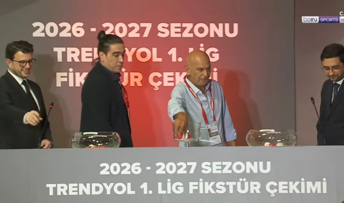 Trendyol 1. Lig'de 2026-2027 sezonu fikstürü açıklandı. Bodrum FK, sezonun