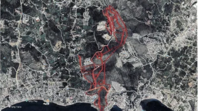 Bodrum Ortakent'te 1,1 milyon metrekarelik Hazine arazisi için hazırlanan imar