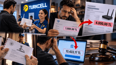 Bodrum'da faaliyet gösteren bir işletme, Turkcell Superonline aboneliğinin iptali sonrasında