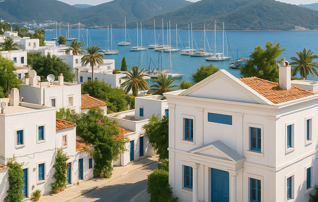 Muğla'nın Bodrum ilçesinde, Türkbükü Doğusu Turizm Merkezi'ne dair yeni imar