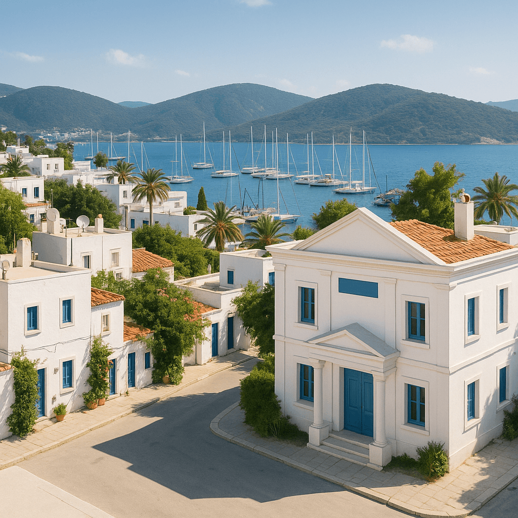 Muğla'nın Bodrum ilçesinde, Türkbükü Doğusu Turizm Merkezi'ne dair yeni imar